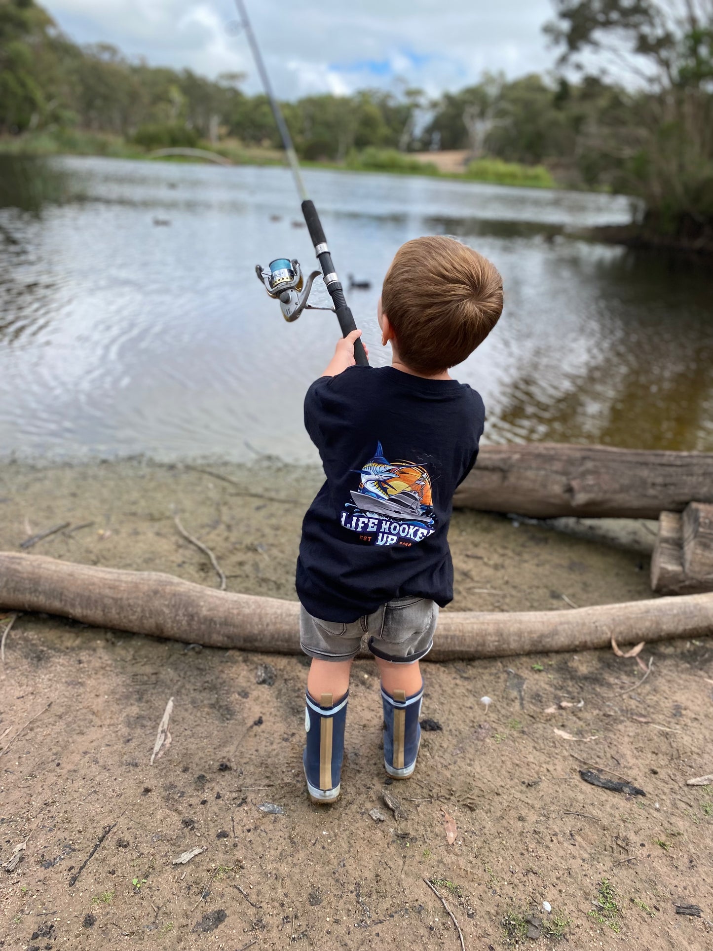 LHU Kids Marlin Sportfishing Shirt