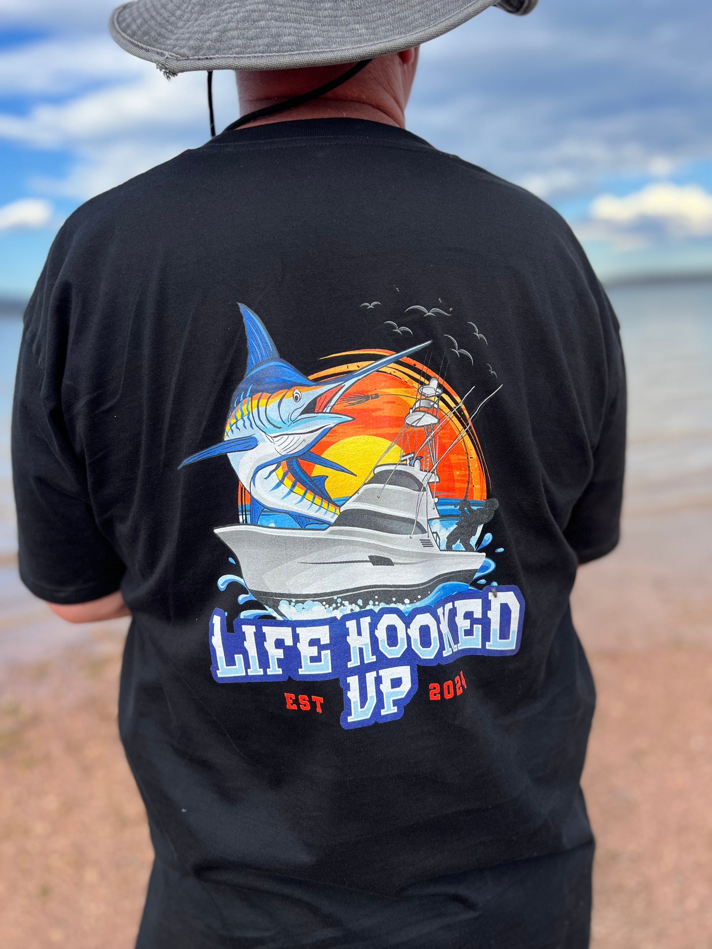 LHU Marlin Sport Fishing Shirt